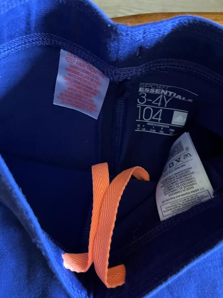 Legínkové športové tepláky adidas 104/110, adidas,104