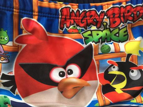 Chlapčenske plavky angry birds 3-4 roky, 104