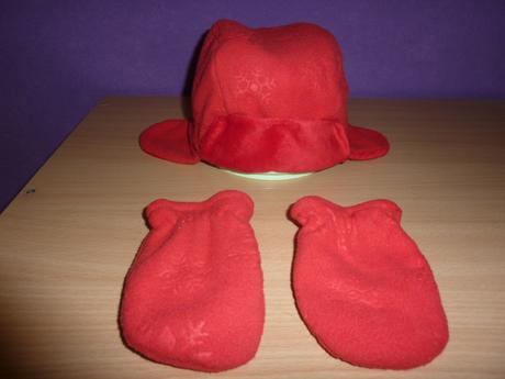 Čiapka+rukavice, f&f,86