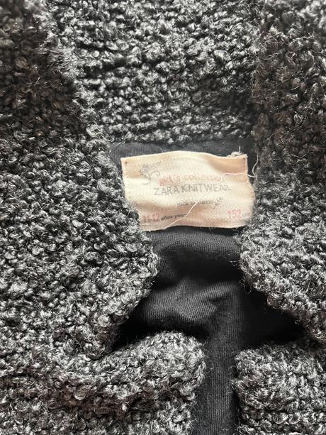 Kozusinový kabátik zara, zara,158