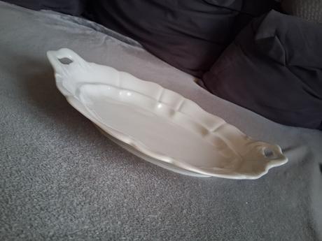 Veľký tanier podnos tácka porcelán misa miska, 