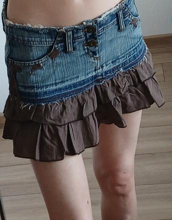 Riflova sukna s volanom, tally weijl,m