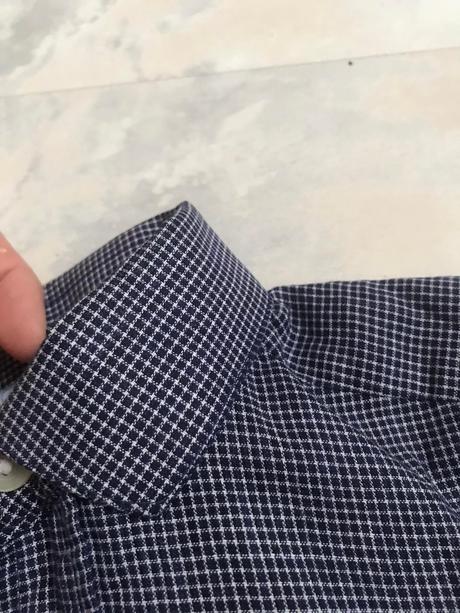 Slim košeľa - drobné pepito, m