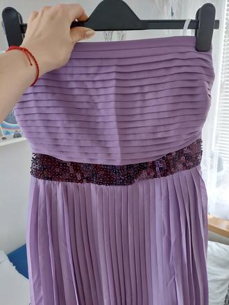 Fialové šaty apart v.38, 38