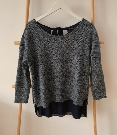 Sveter s blúzkou, l