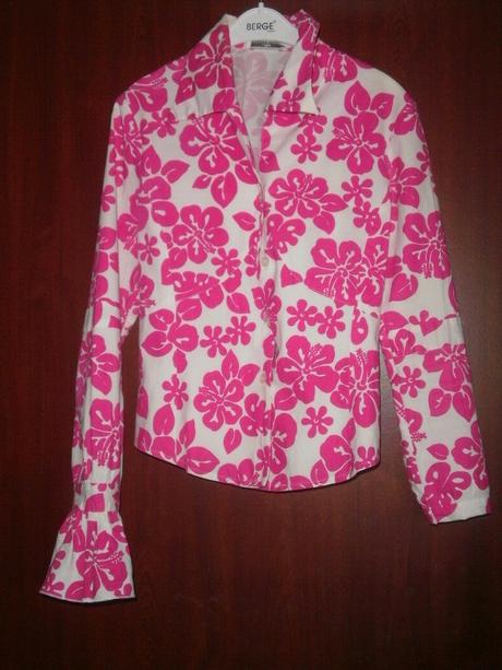 Kvietkovaná košeľa, s