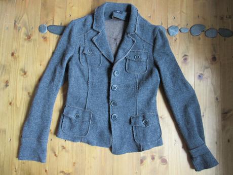 Vlnené sako/bundička, s