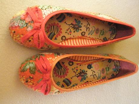 Balerínky s flitrami zn. dolly do veľ. 36, 36