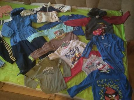 Mix oblečenia pre chlapca, 86–98