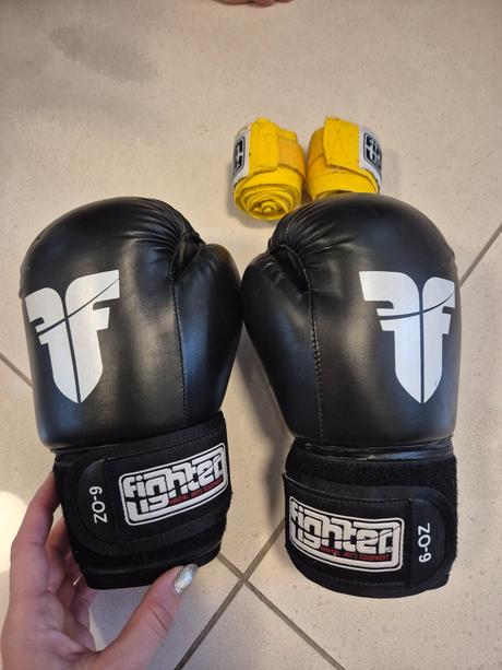 Boxerské detské rukavice, bandáže a chrániče, 