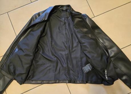 Koženková bunda vel.44, c&a,44