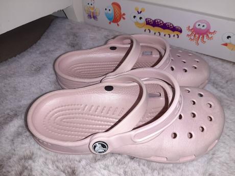 Ružové crocs 34/35, crocs,34