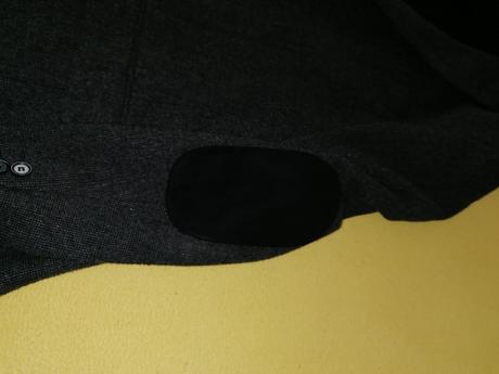 Štýlové sako s odopínateľným efektom vestičky50, c&a,xl