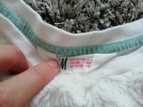 Chlpatá mikina, h&m,122