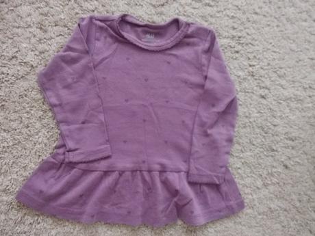 Tunikove tricko, h&m,80