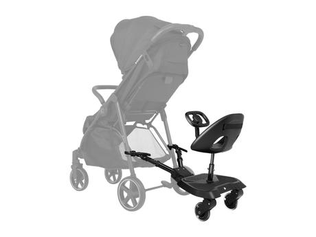 Kikkaboo stúpadlo ku kočíku so sedátkom ally xl bl, kikka boo