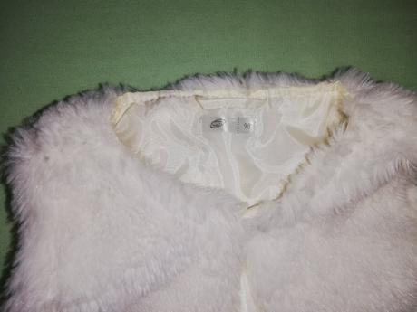 Krásna huňatá vesta, top stav.veľkost 86, pepco,98