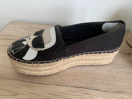 Espadrilky karl lagerfeld - kl80311 black lthr/tex, karl lagerfeld,38