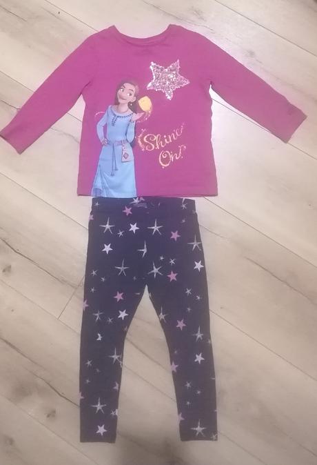 Súprava legíny a tričko, disney,98