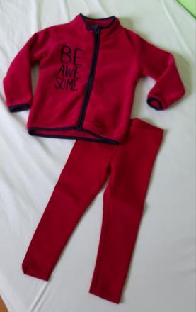 Mikinka 86/92 a leginky 98, c&a,86