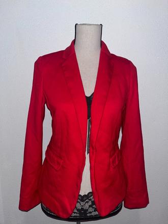 Červené sako, orsay,s
