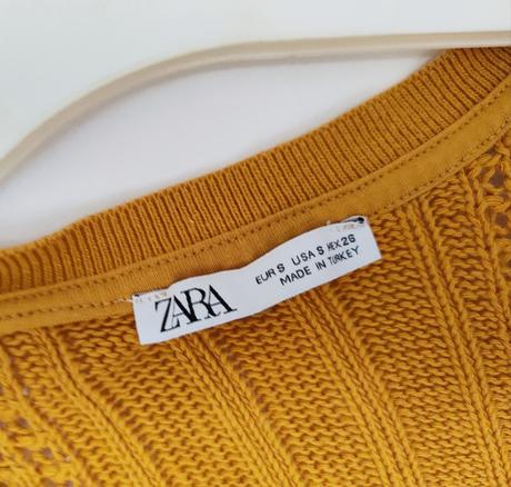 Crop svetrík zara, zara,s