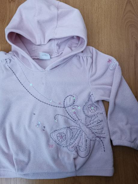 Mikina flisova s motylikom, next,98