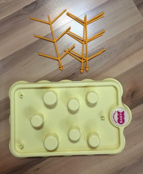 Odkvapkávač na kojenecké fľaše a cumlíky, 