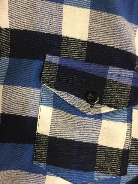 Flanelova košeľa, armani,134