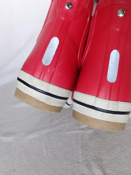 Dámske nízke červené gumáky derbe č.41, 41