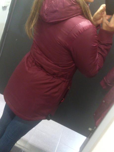 Nike originals predlžená bordová dámska bunda, nike,s