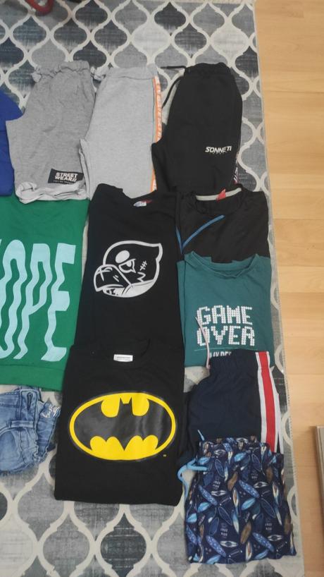 Balík chlapčenské oblečenie veľ. 140a 146, 140–152