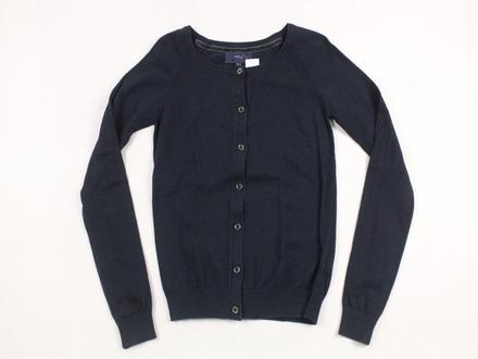 Tmavo-modrý na gombíky pulóver next veľ. 34, next,34