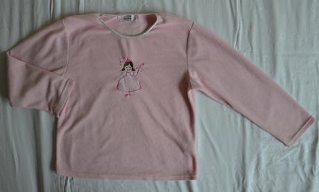 Flisova supravka - pyzamko, primark,128