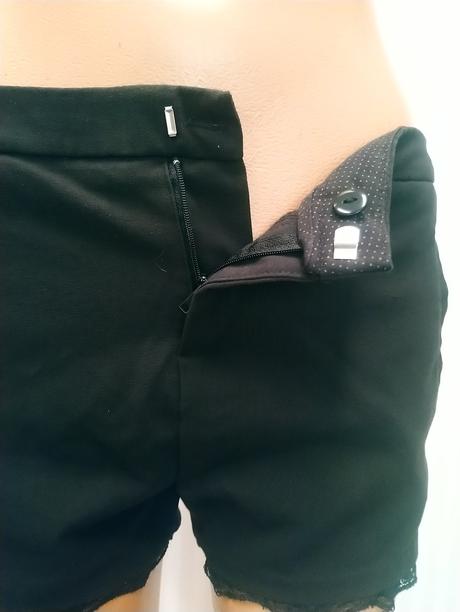 Dámske čierne šortky, calliope, m, calliope,m