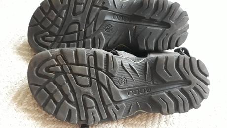 Kožené sandalky, ecco,32