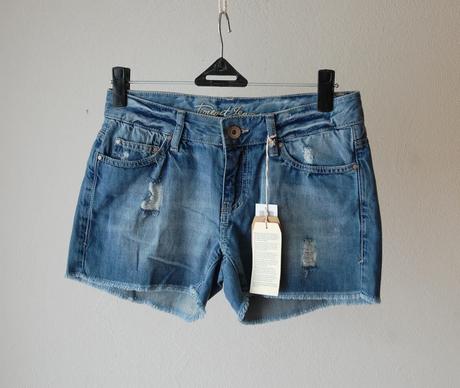 Štýlové rifľové šortky, timeout,s
