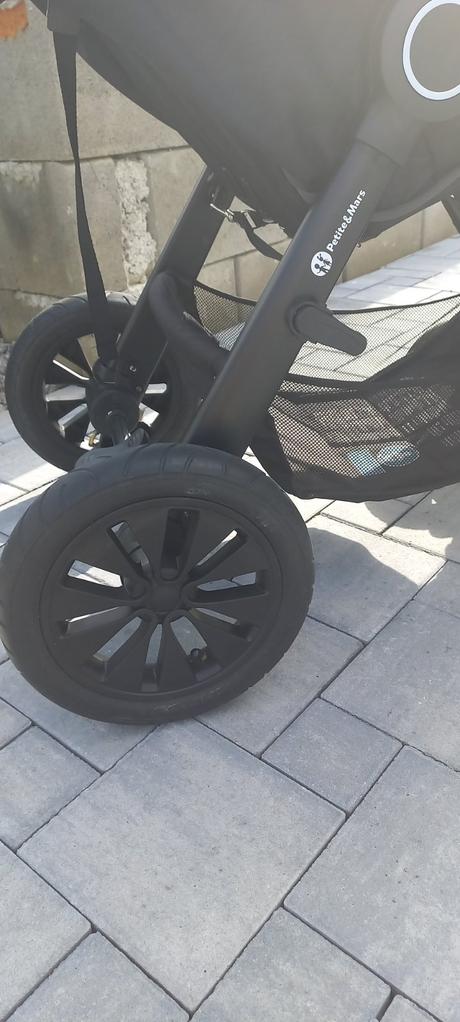 Športový kočík street + air darcek zimne rukavniky, petite&mars,petite&mars street+ air