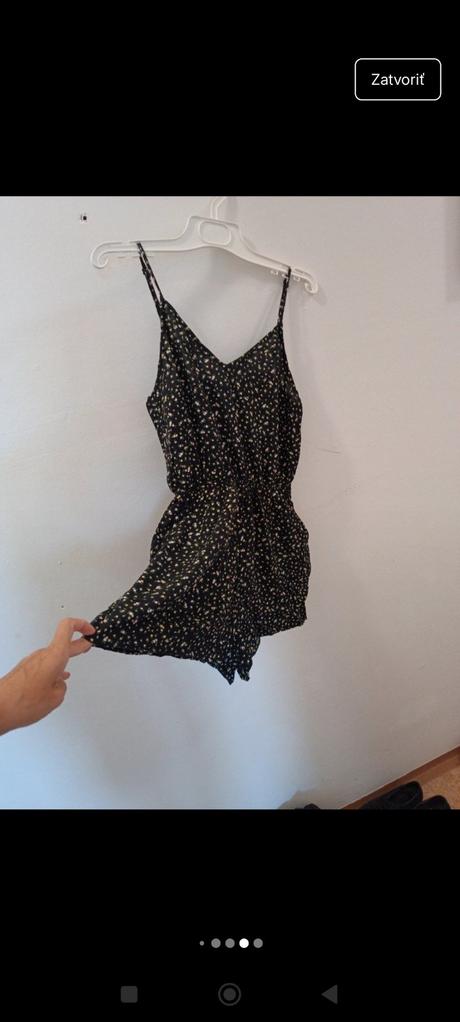 Dámsky krátky overal, h&m,38