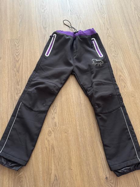 Softshelové nohavice, 128