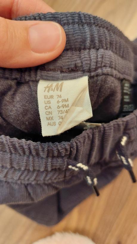 Chlapčenské nohavice h&m, h&m,74
