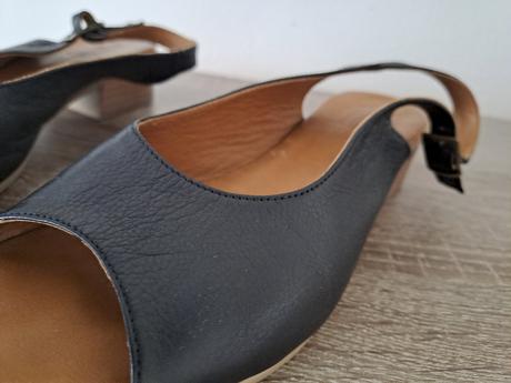 Pohodlné kožené sandále, 38