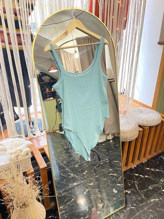 Elastické rebrované body pre moletky, river island,44