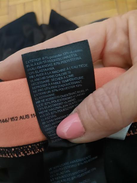 Dievčenské 3/4 legíny, h&m,146