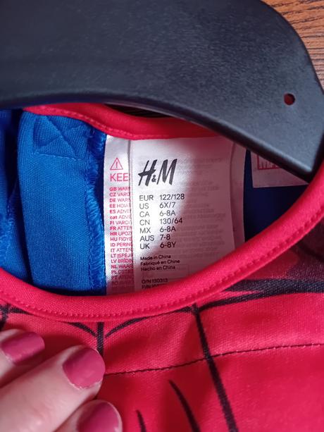 Kostým spiderman, 