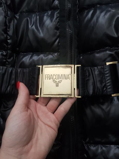 Paperova zimna bunda s pravou kozusinou fracomina, fracomina,s