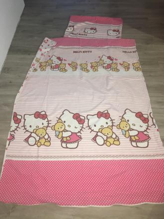 Flanelové obliečky hello kitty, šírka (cm): 140,dĺžka (cm): 200