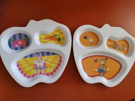 Detský tanierik delený na 3 časti, 
