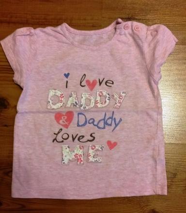 Tričko s krátkym rukávom, veľ.86, f&f,86