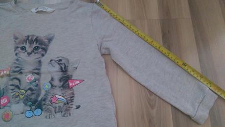Mačičkový kompletík, 6-7r., 116-122-128, h&m,122
